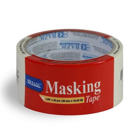 Bazic Products Bazic 1.88 X 720 20 Yards General Purpose Masking Tape, 36Pk 955